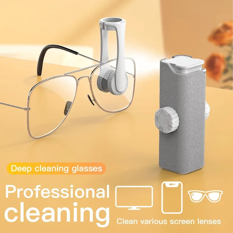 Lens Cleaning Kit — Spray + Microfibre Cloth