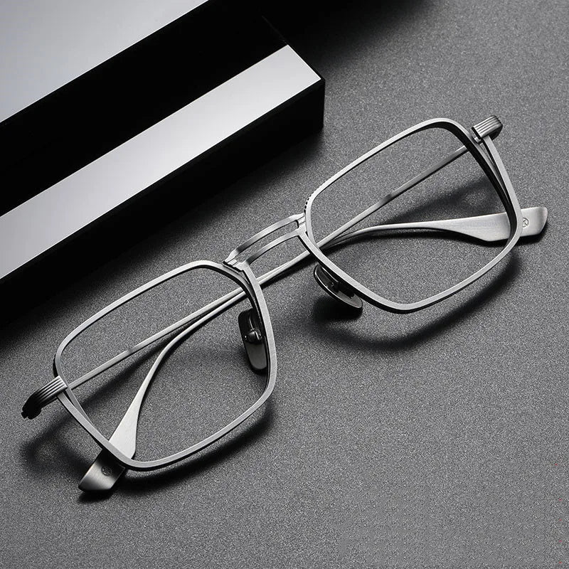 Blue Light Glasses | Retro Luxe Metal Frame | Gold, Gunmetal & Silver