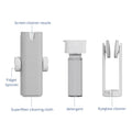 Lens Cleaning Kit — Spray + Microfibre Cloth